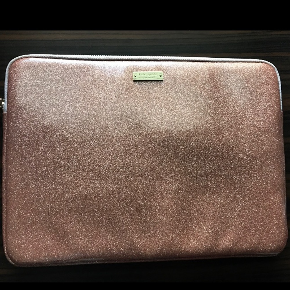 Kate Spade 13” Laptop Sleeve Rose Gold